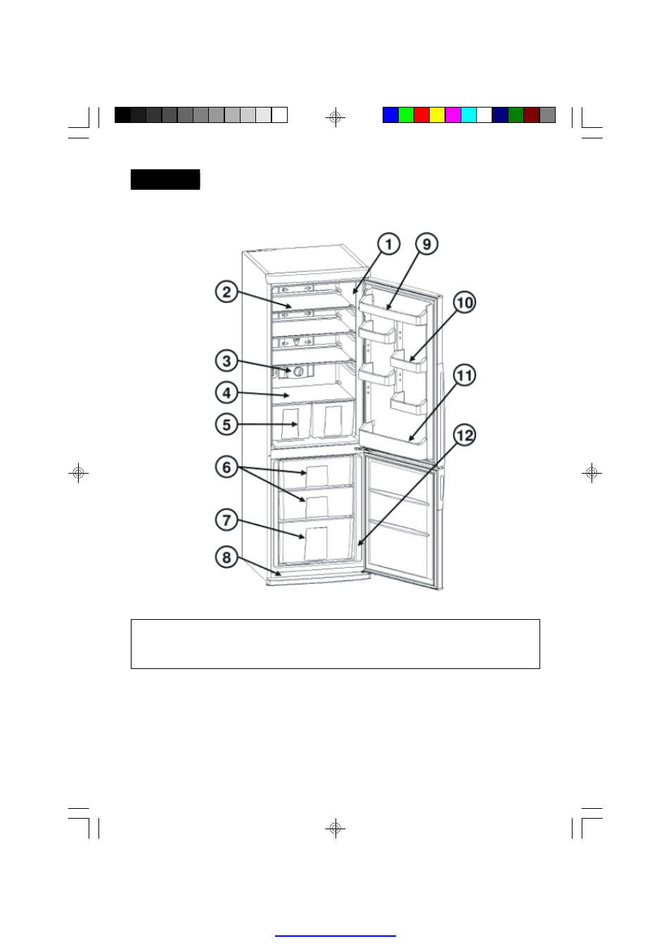 Parte 7. parti e componenti del frigorifero | Bompani BOK34 User Manual | Page 56 / 60