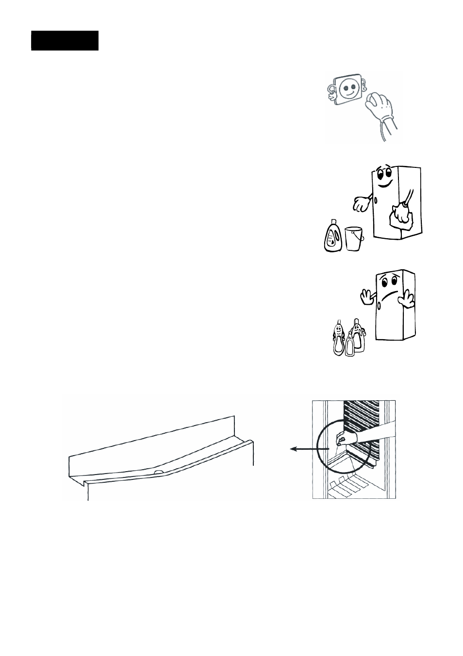 Parte 3. limpieza y mantenimiento | Bompani BO06214/E User Manual | Page 43 / 48