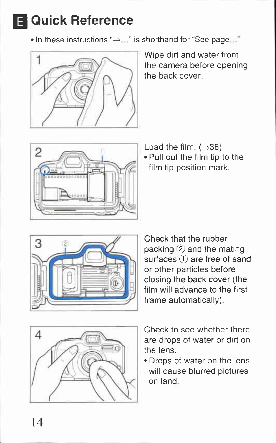 Quick reference | Canon AS-1 User Manual | Page 10 / 62