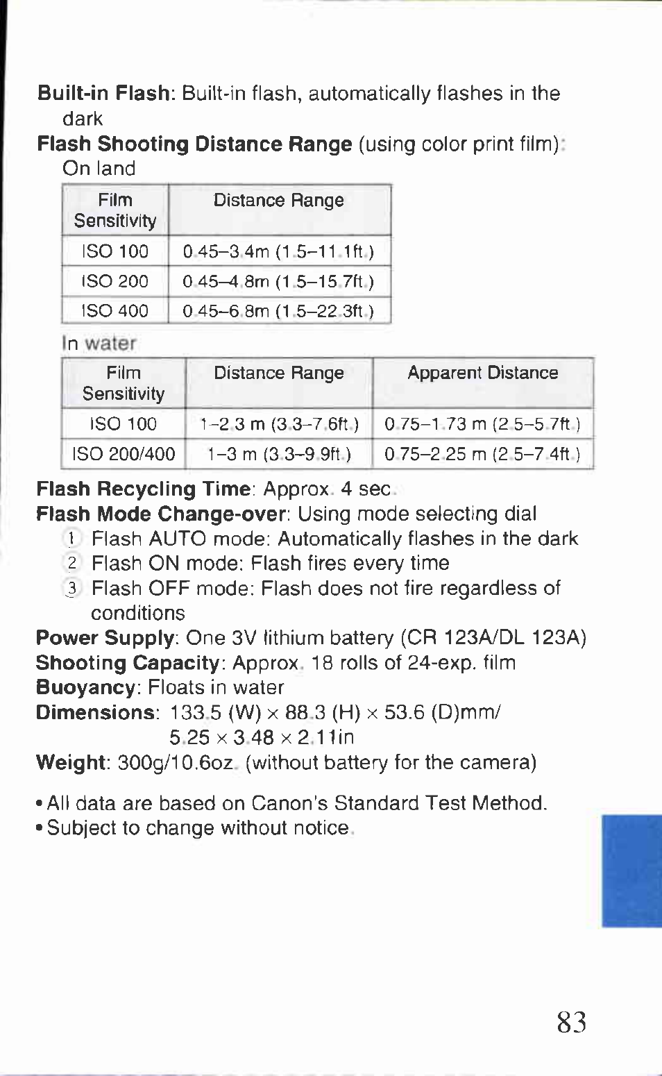 Canon AS-1 User Manual | Page 61 / 62