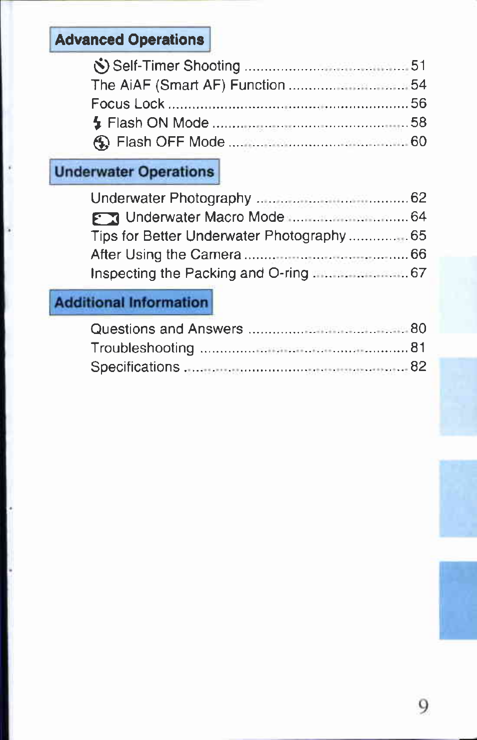 Advanced operations | Canon AS-1 User Manual | Page 8 / 62