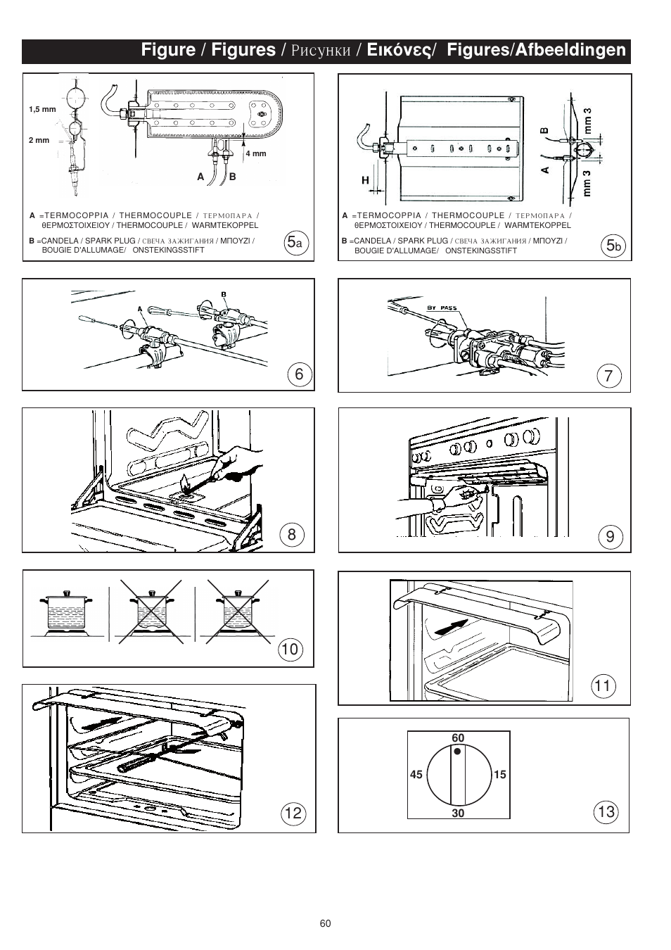 Bompani BO643JT/N User Manual | Page 60 / 64