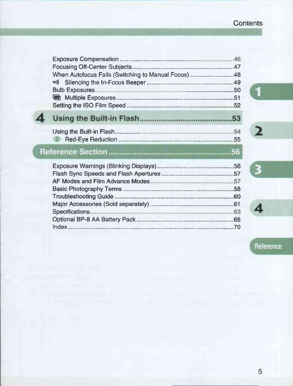 Canon EOS 3000 QD User Manual | Page 5 / 72