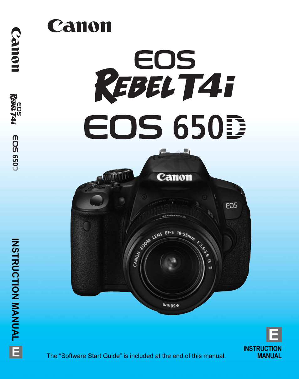 Canon 650D User Manual | 372 pages