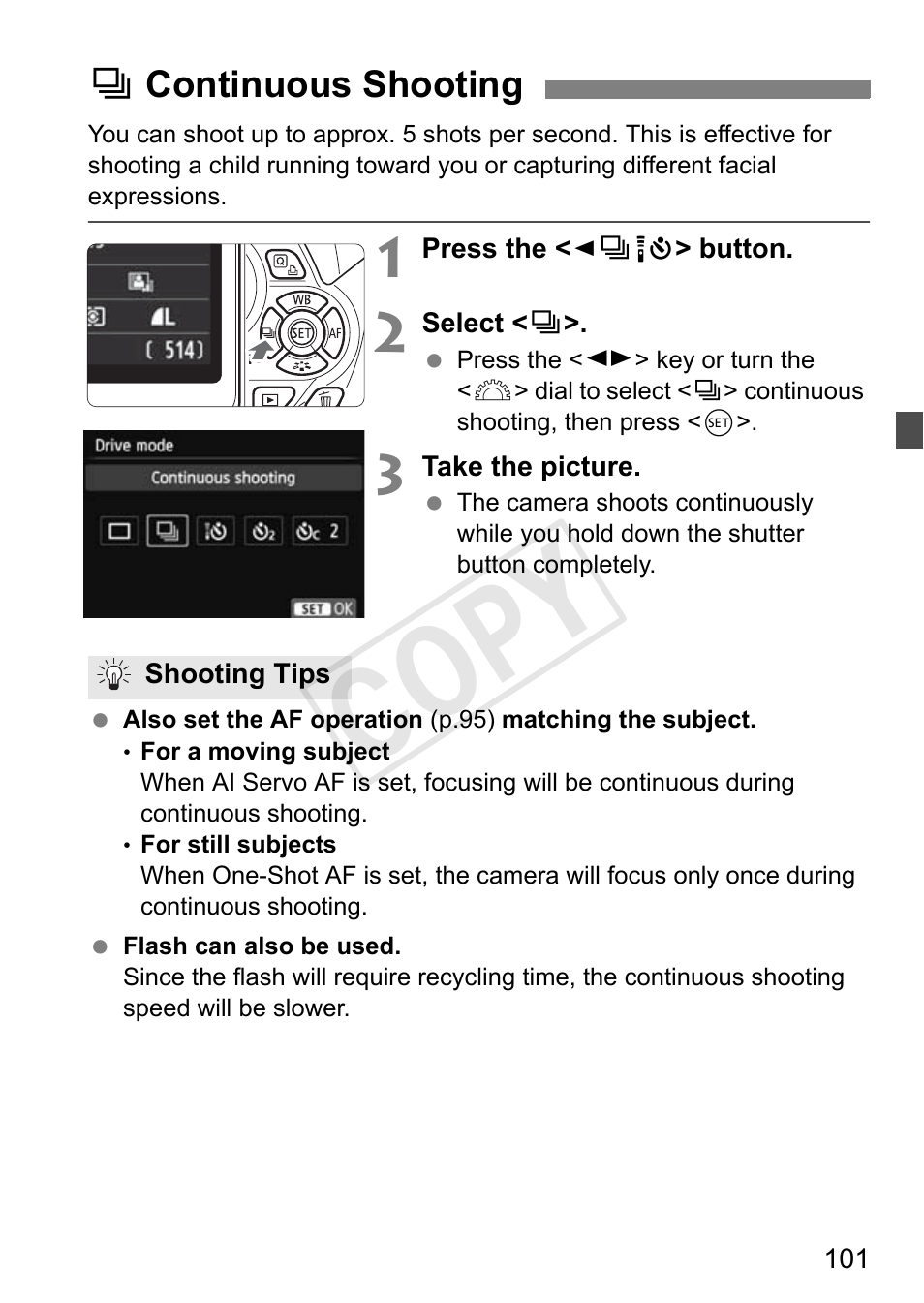 Cop y | Canon 650D User Manual | Page 101 / 372