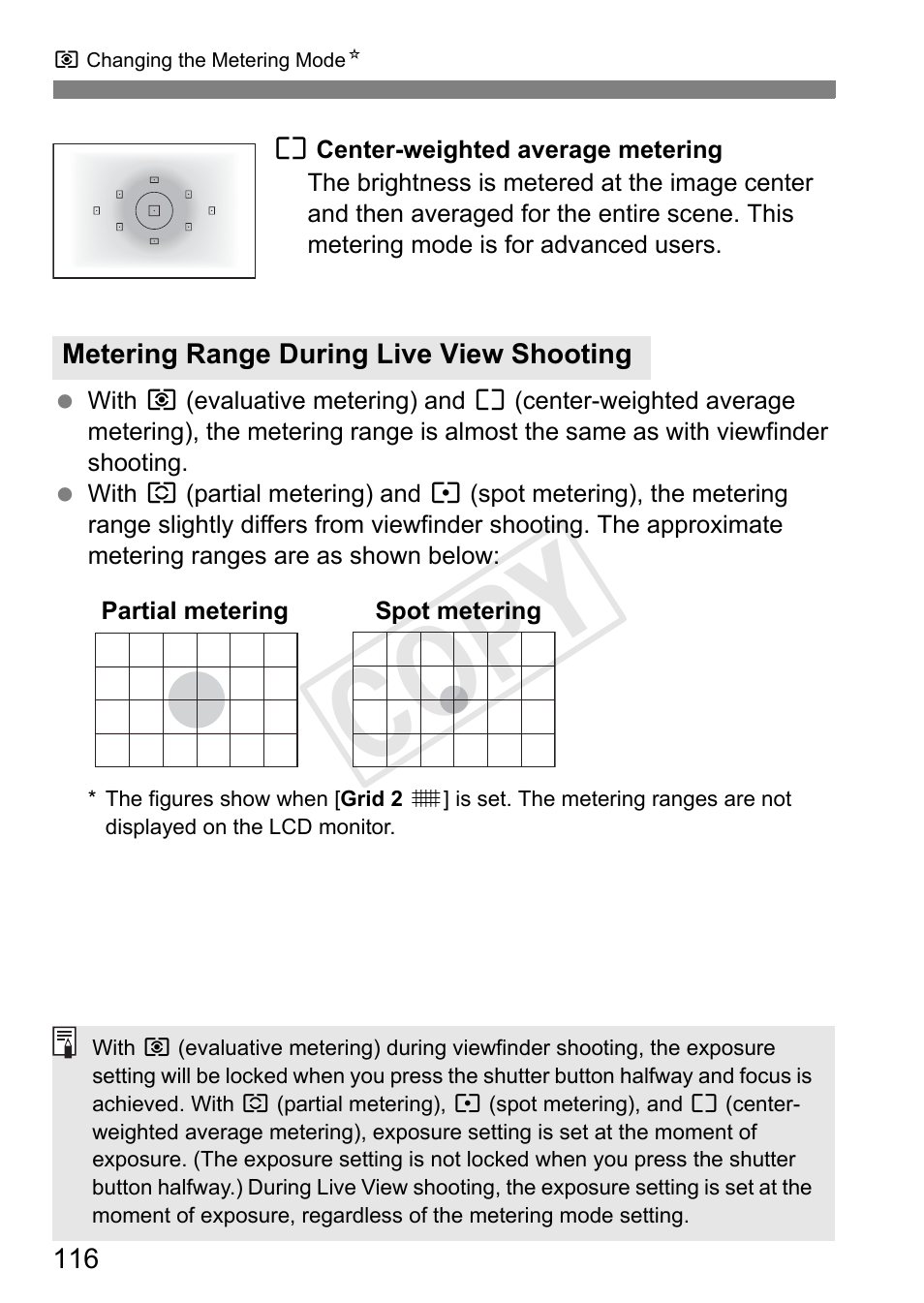 Cop y | Canon 650D User Manual | Page 116 / 372