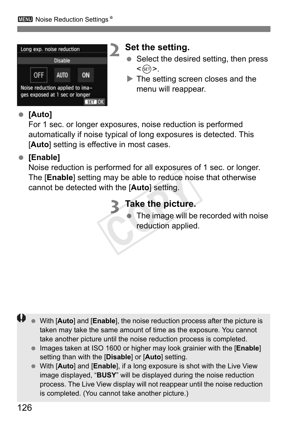 Cop y | Canon 650D User Manual | Page 126 / 372