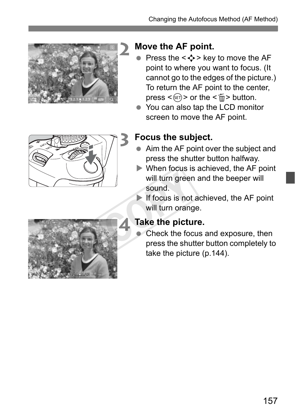 Cop y | Canon 650D User Manual | Page 157 / 372