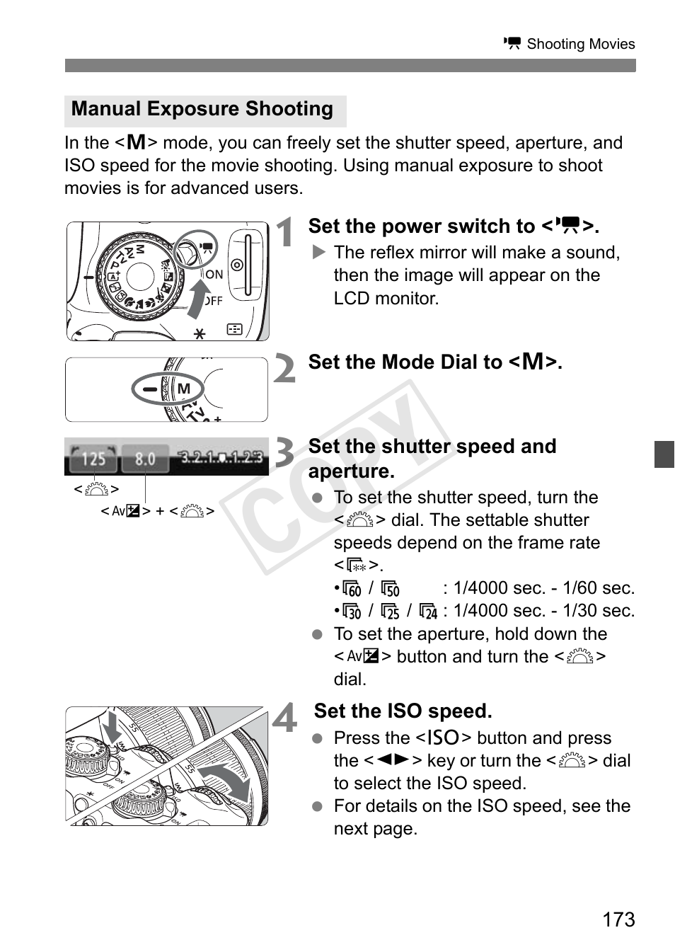 Cop y | Canon 650D User Manual | Page 173 / 372