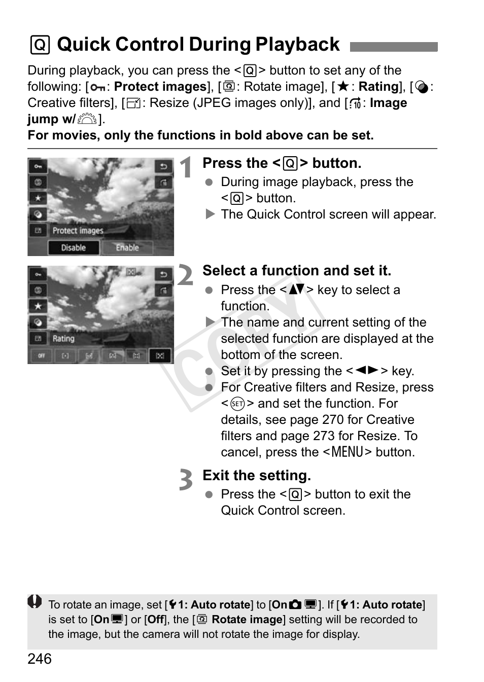 Cop y | Canon 650D User Manual | Page 246 / 372