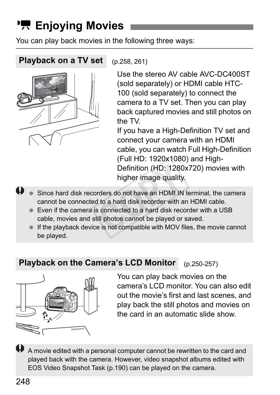 Cop y | Canon 650D User Manual | Page 248 / 372
