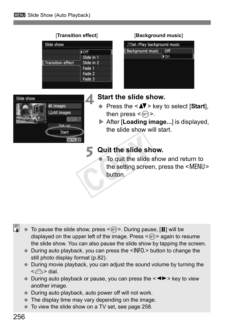 Cop y | Canon 650D User Manual | Page 256 / 372