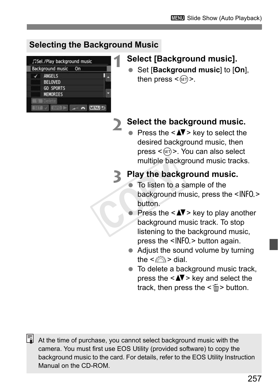 Cop y | Canon 650D User Manual | Page 257 / 372