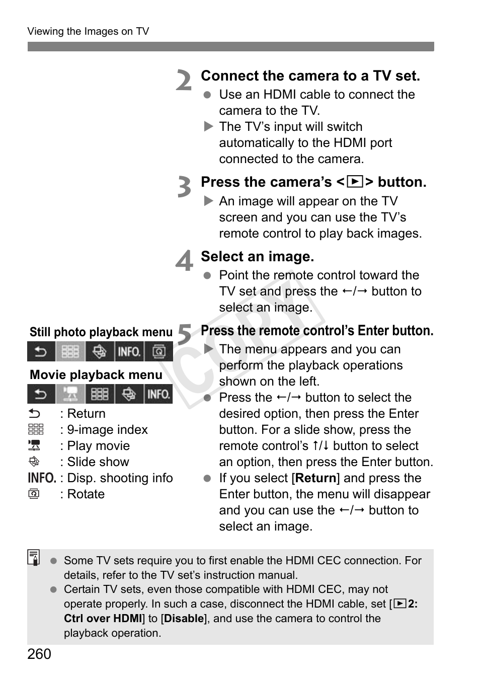 Cop y | Canon 650D User Manual | Page 260 / 372