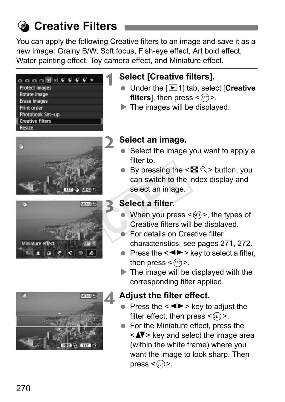 Cop y | Canon 650D User Manual | Page 270 / 372