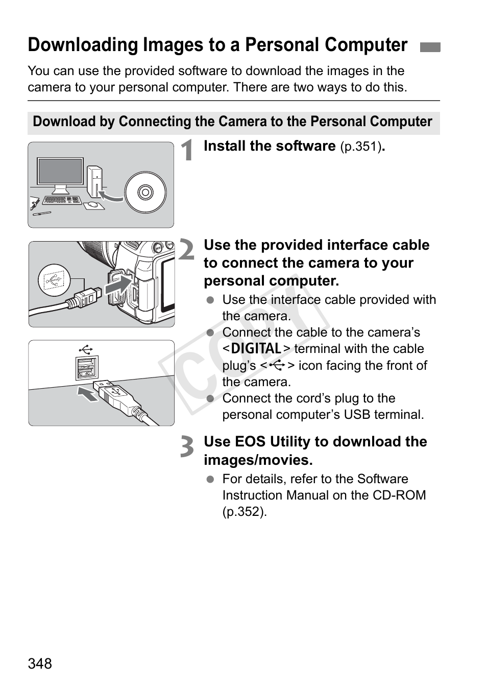 Cop y | Canon 650D User Manual | Page 348 / 372