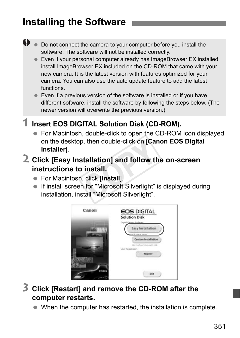 Cop y | Canon 650D User Manual | Page 351 / 372