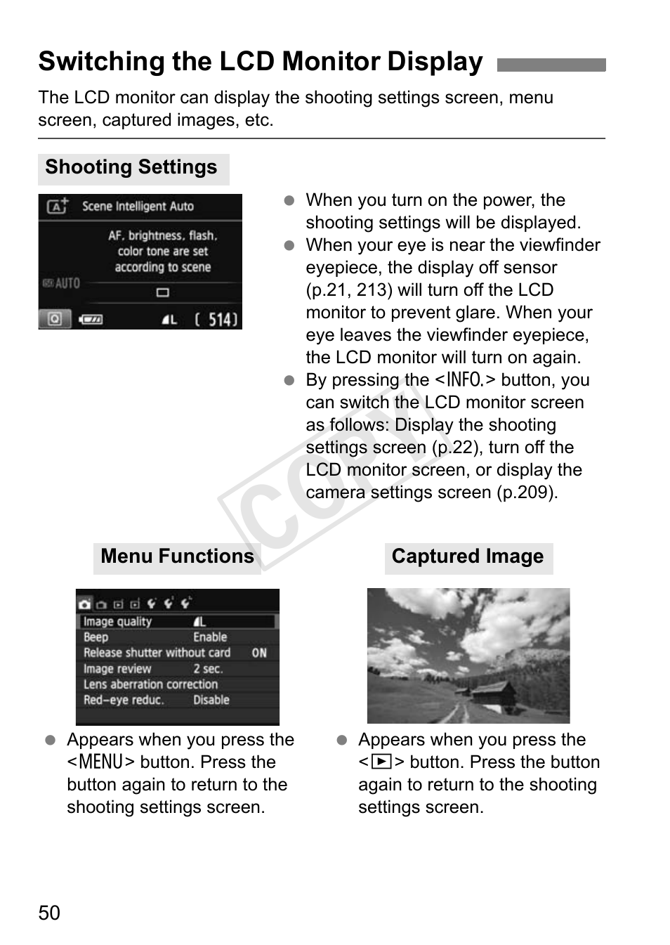 Cop y | Canon 650D User Manual | Page 50 / 372