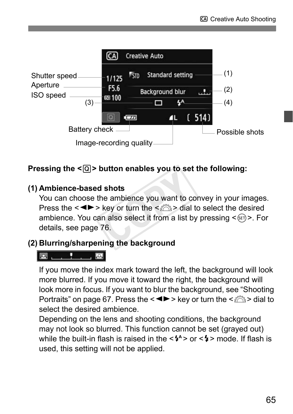 Cop y | Canon 650D User Manual | Page 65 / 372