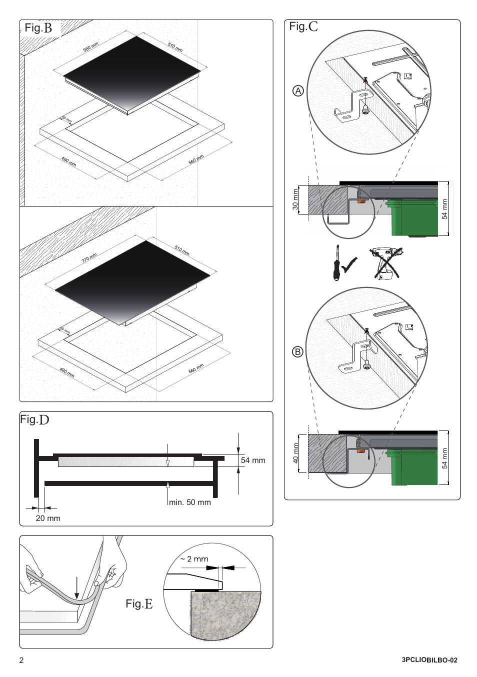 Bompani BO364AA/E User Manual | Page 2 / 24