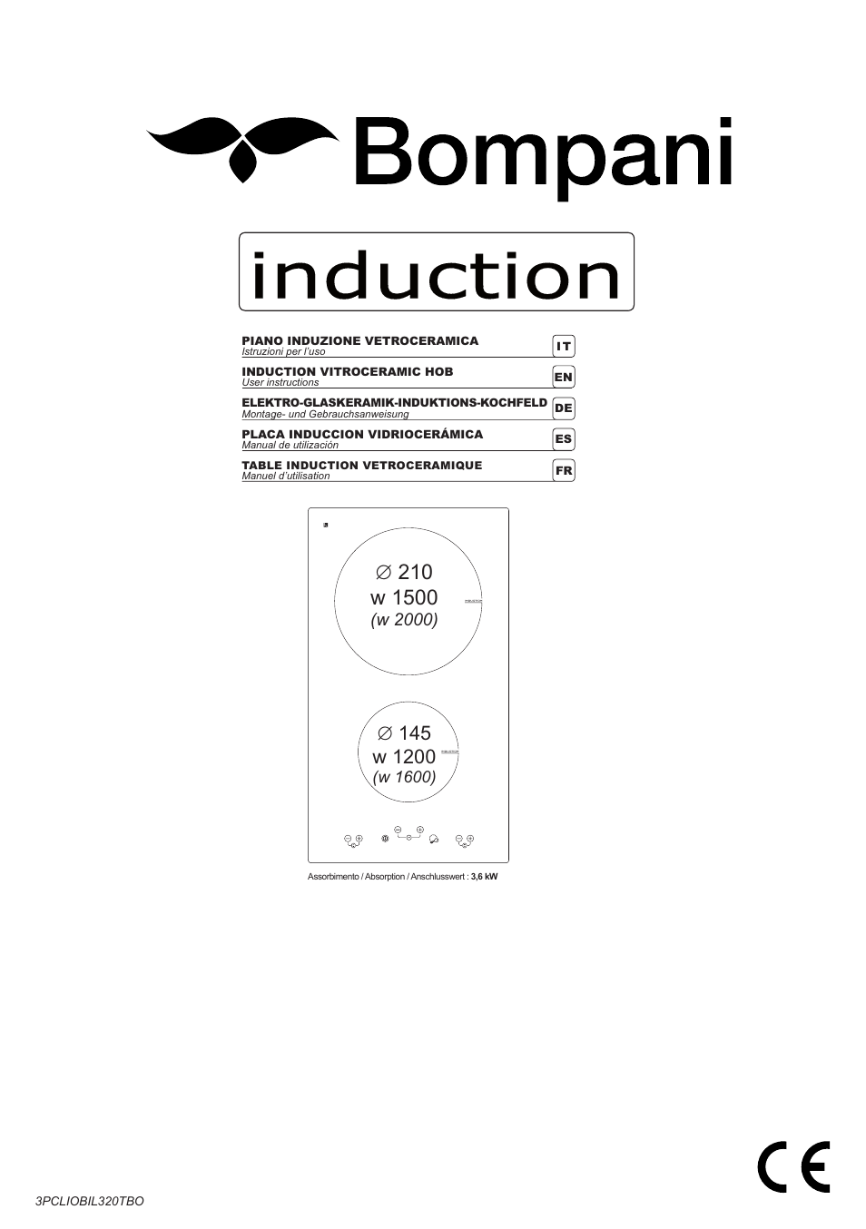 Bompani BO332AA/E User Manual | 24 pages