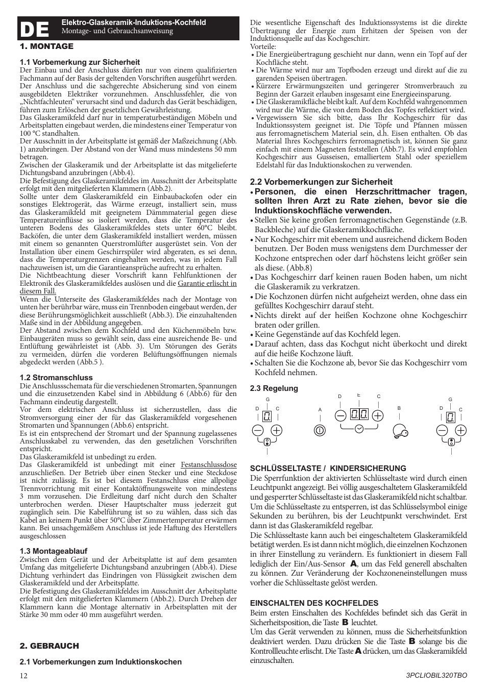 Bompani BO332AA/E User Manual | Page 12 / 24