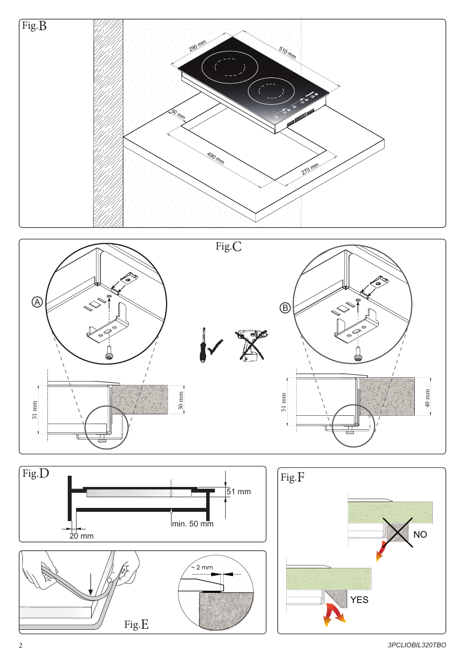 Bompani BO332AA/E User Manual | Page 2 / 24