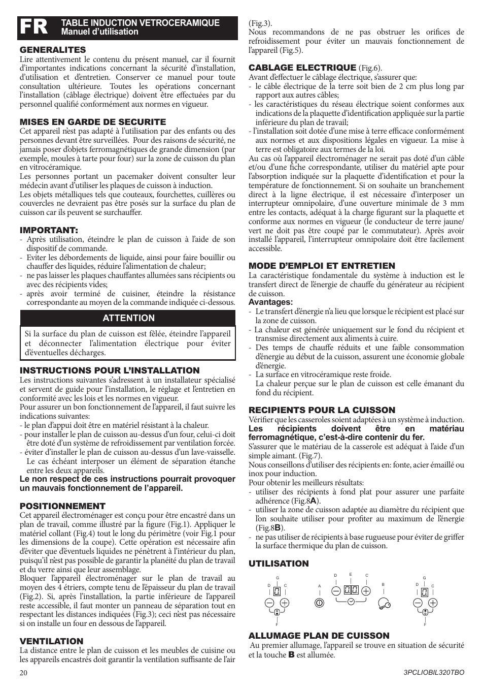 Bompani BO332AA/E User Manual | Page 20 / 24