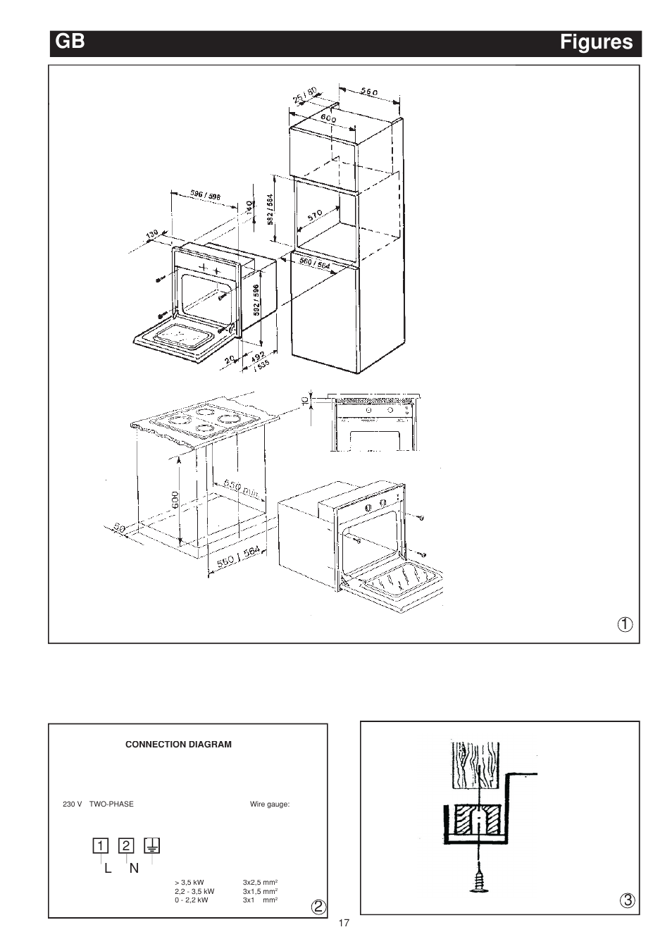 Figures gb, 12 l n | Bompani BO243EA/E User Manual | Page 35 / 72