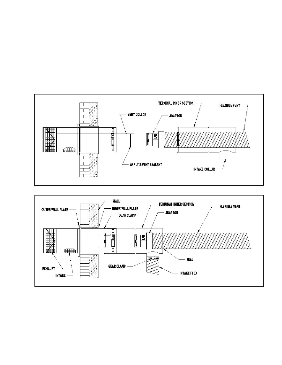 Boyertown Solaia Double Wall Direct Vent Kit User Manual | Page 6 / 8