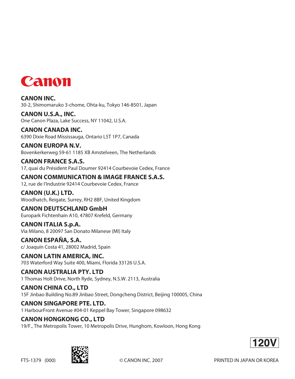Canon ImageCLASS MF4690 User Manual | Page 36 / 36