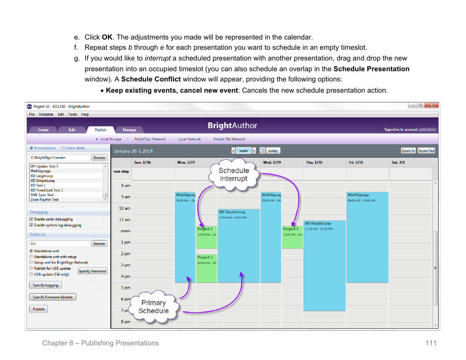 BrightSign BrightAuthor User Guide v.4.1.1 User Manual | Page 119 / 190