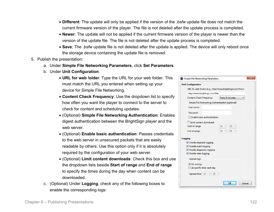 BrightSign BrightAuthor User Guide v.4.1.1 User Manual | Page 130 / 190