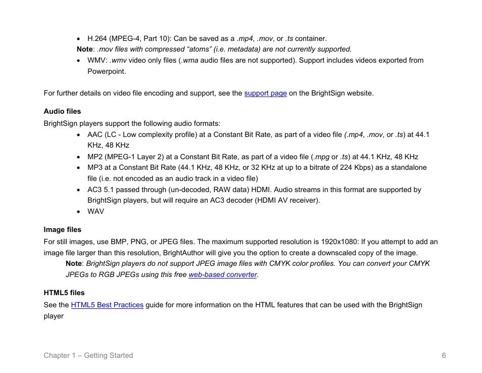 BrightSign BrightAuthor User Guide v.4.1.1 User Manual | Page 14 / 190