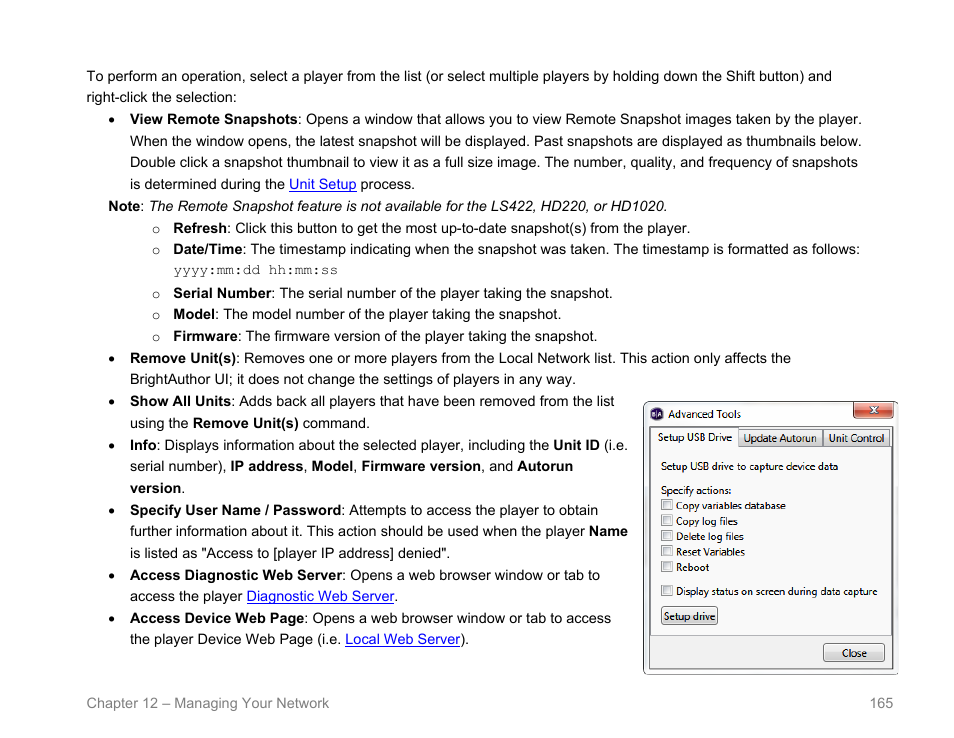 BrightSign BrightAuthor User Guide v.4.1.1 User Manual | Page 173 / 190