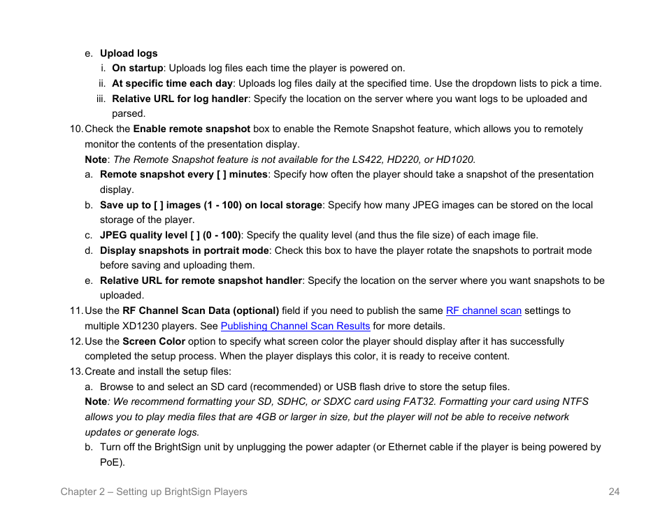 BrightSign BrightAuthor User Guide v.4.1.1 User Manual | Page 32 / 190