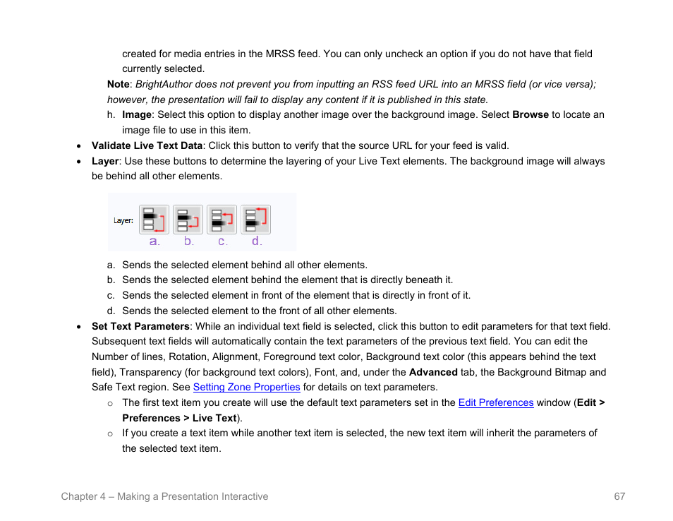 BrightSign BrightAuthor User Guide v.4.1.1 User Manual | Page 75 / 190