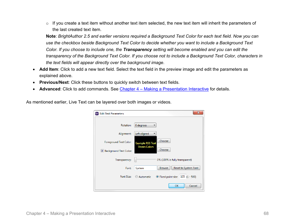 BrightSign BrightAuthor User Guide v.4.1.1 User Manual | Page 76 / 190