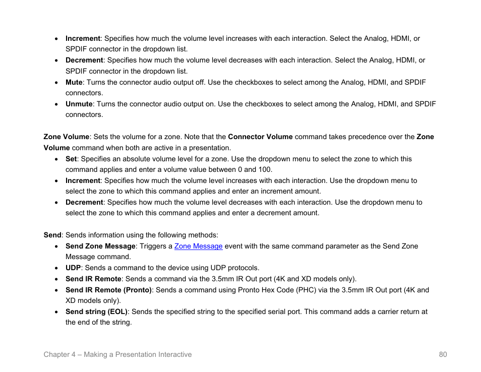 BrightSign BrightAuthor User Guide v.4.1.1 User Manual | Page 88 / 190