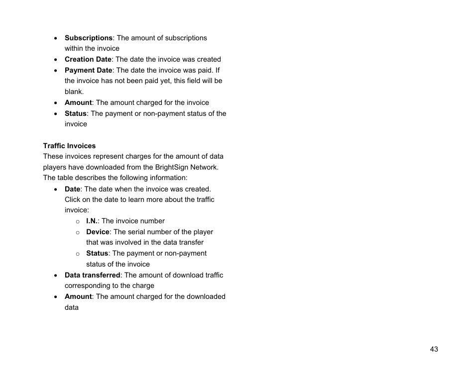 BrightSign Network WebUI User Guide v.3.9 User Manual | Page 47 / 47