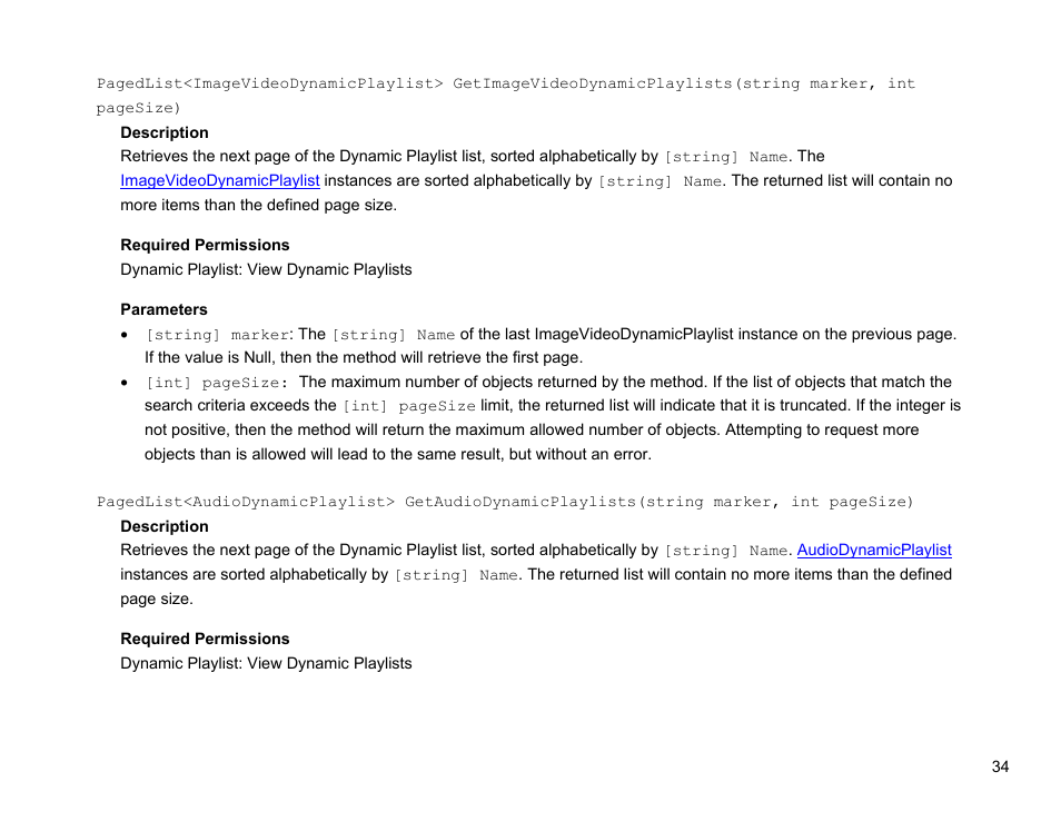 BrightSign Network Web API Reference Manual v.3.8 User Manual | Page 46 / 138