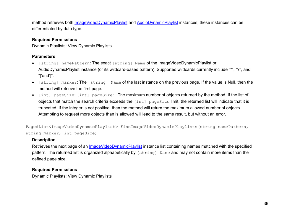 BrightSign Network Web API Reference Manual v.3.8 User Manual | Page 48 / 138