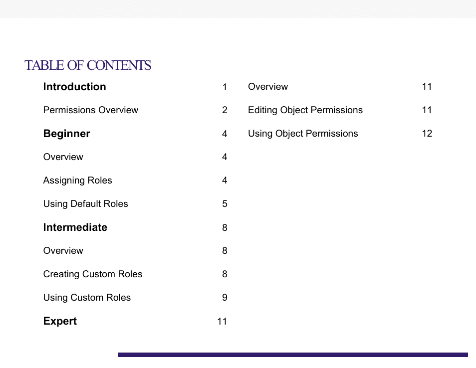 BrightSign Network WebUI Permissions User Guide v.1.0 User Manual | Page 2 / 15