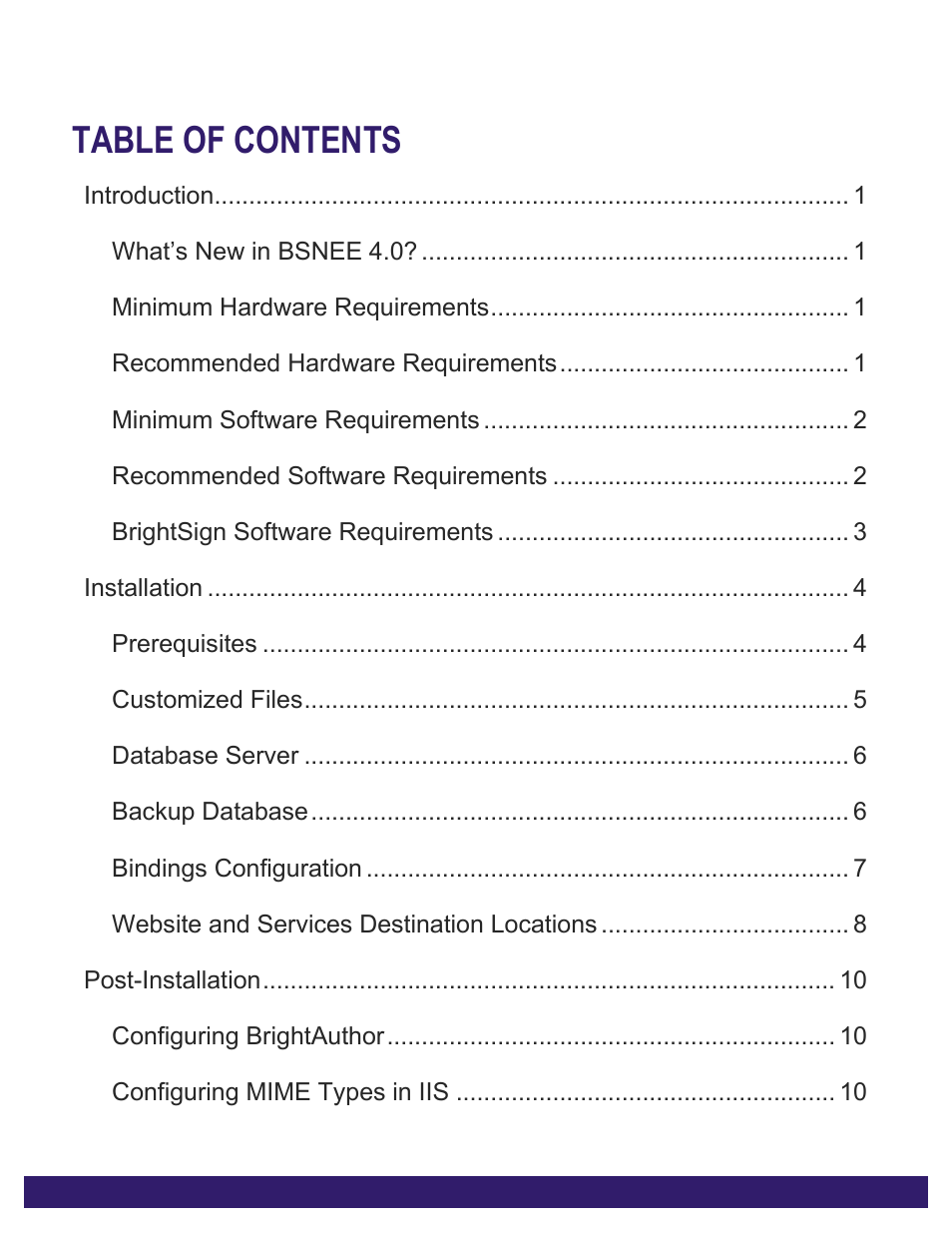 BrightSign BSNEE Upgrade Guide v.4.0 User Manual | Page 2 / 12
