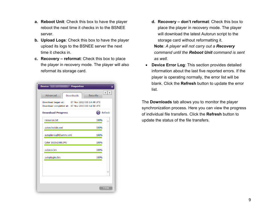 BrightSign BSNEE Application Admin Guide v.3.9 User Manual | Page 12 / 27