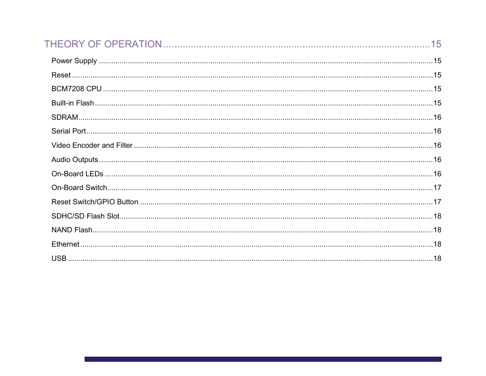 Theory of operation | BrightSign HD120 Hardware User Manual | Page 3 / 21