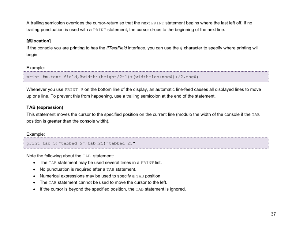 BrightSign BrightScript 3.0 Reference Manual User Manual | Page 42 / 75