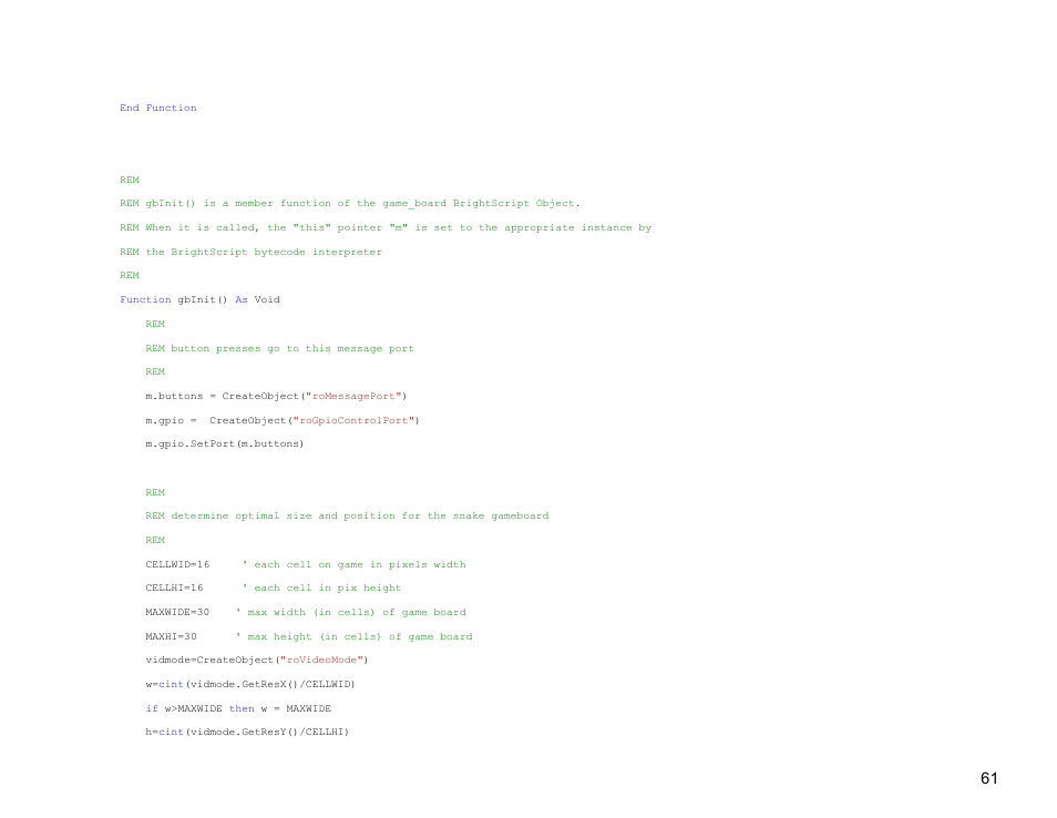 BrightSign BrightScript 3.0 Reference Manual User Manual | Page 66 / 75