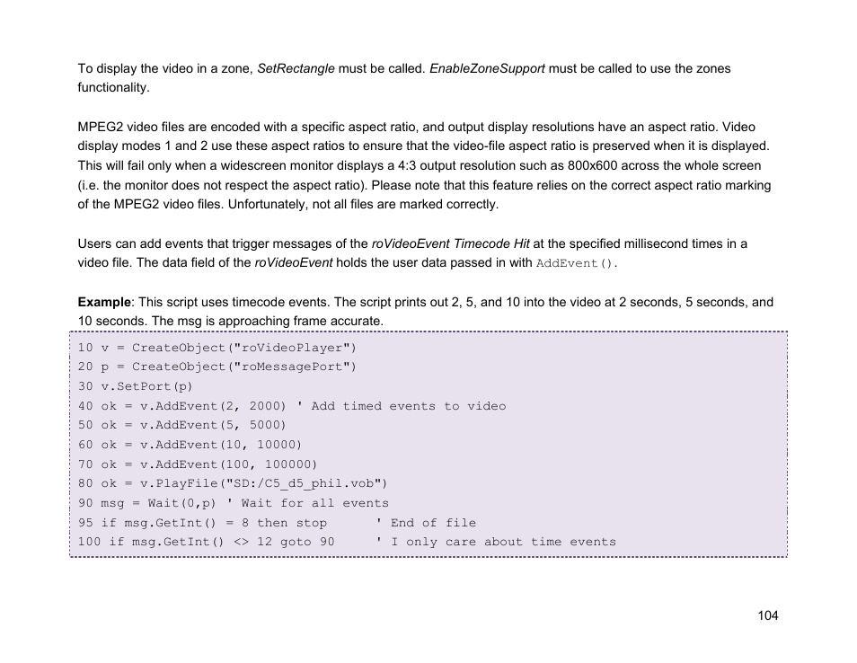BrightSign Object Reference Manual (FW 5.1) User Manual | Page 112 / 341