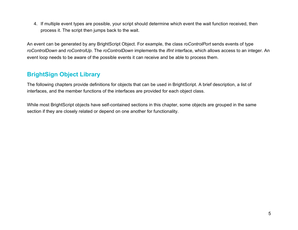 Brightsign object library | BrightSign Object Reference Manual (FW 5.1) User Manual | Page 13 / 341